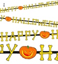 "GUIRLANDE HAPPY HALLOWEEN" 2 m environ