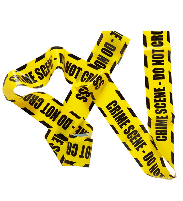 [51895] "RUBAN DE PROTECTION" CRIME SCENE - DO NOT CROSS" 7,20 m
