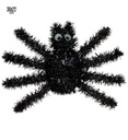 "ARAIGNEE NOIRE EN FILS DE LAME" 36 x 22 cm