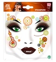 "DÉCOR ART VISAGE ADHESIF STEAMPUNK "