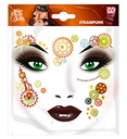 "DÉCOR ART VISAGE ADHESIF STEAMPUNK "