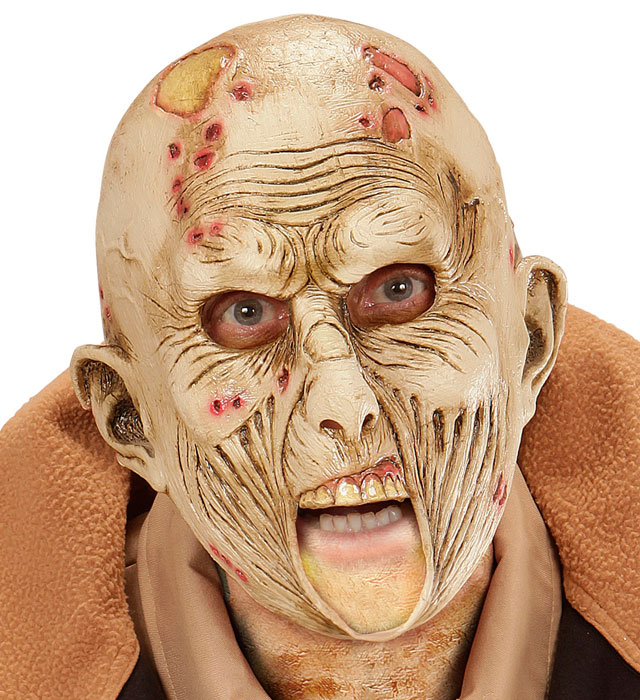[00419] "3/4 MASQUE ZOMBIE AVEC OUVERTURE POUR LA BOUCHE"