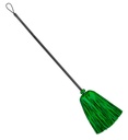 "BALAI BRILLANT DE SORCIERE VERT" 92cm