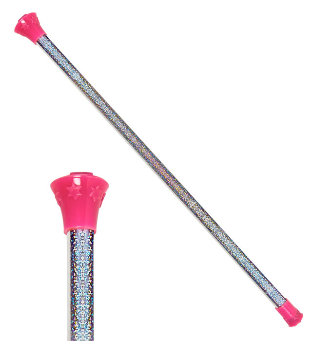 [52814] "BÂTON DE MAJORETTE HOLOGRAPHIQUE"51cm