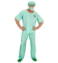 "DOCTEUR DES URGENCES" (veste, pantalon, calot, masque)