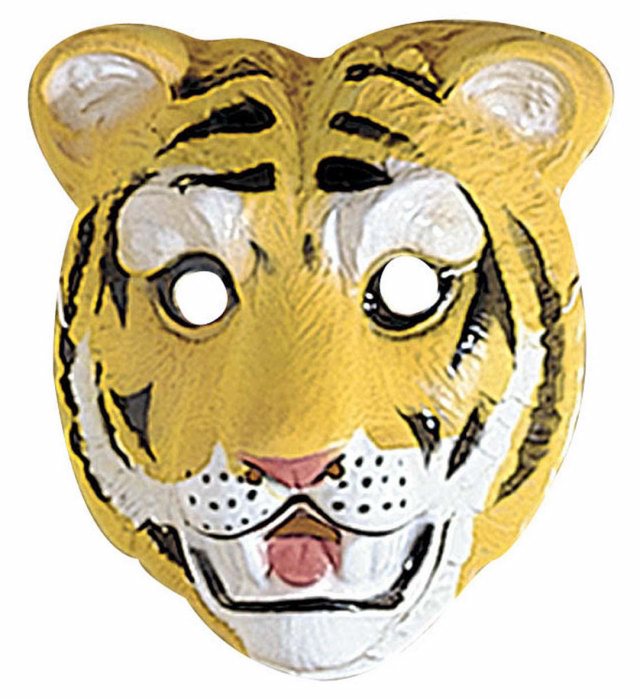 "MASQUE TIGRE" plastique