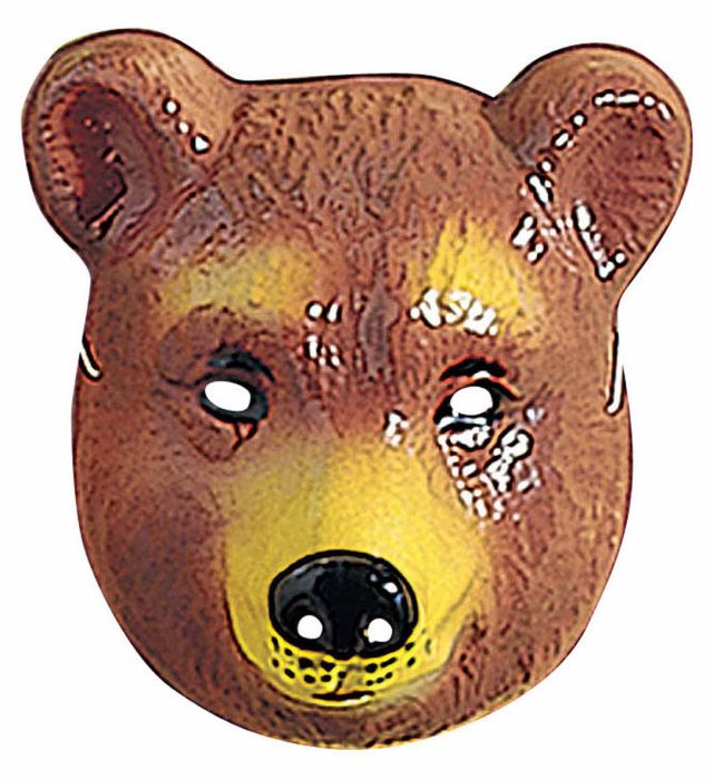 "MASQUE OURS" plastique