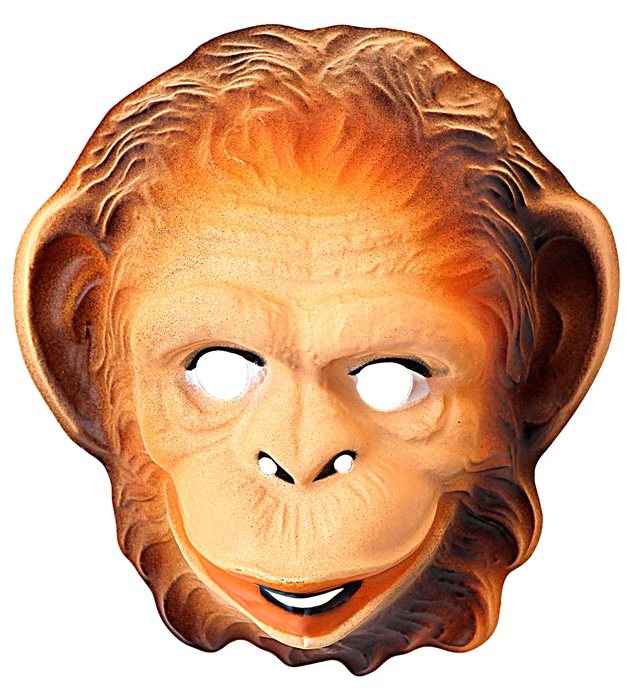 "MASQUE SINGE" plastique