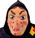 "MASQUE SORCIERE AVEC FOULARD" plastique