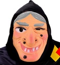 "MASQUE SORCIERE AVEC FOULARD" plastique