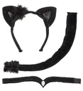 Set de " CHAT" oreilles, ras du cou, queue