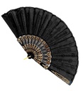 "EVENTAIL DENTELLE NOIR"