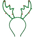 "SERRE-TETE DE RENNE VERTE"