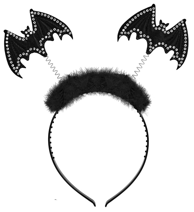 "SERRE-TETE DE CHAUVE-SOURIS PAILLETTES"