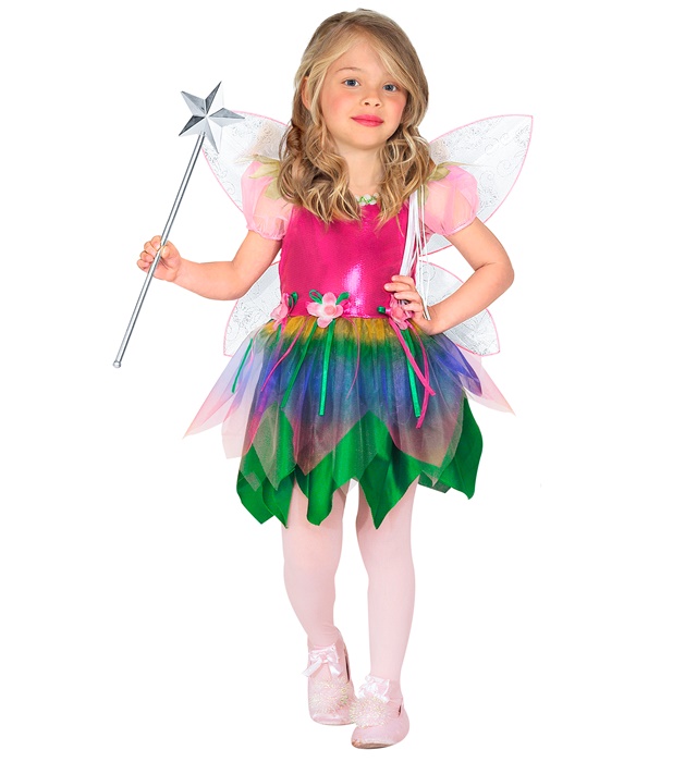 "FEE ARC EN CIEL" (robe, ailes)