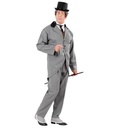 "GENTLEMAN DU XXe SIECLE" (frac avec veste, jabots, cravate, pantalon)