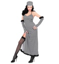 "PRISONNIERE ELEGANTE" (robe, gants, chapeau)