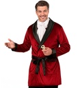 "PLAYBOY" de velours (veste, ceinture, foulard)