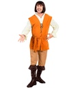 "PAYSAN" (chemise, gilet, pantalon, ceinture, surbottes)