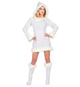 "ESQUIMAUDE" (robe avec capuche et surbottes avec peluche)