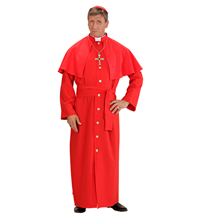 [57711] "CARDINAL ROUGE" (tunique, cape, ceinture, calotte) (S)