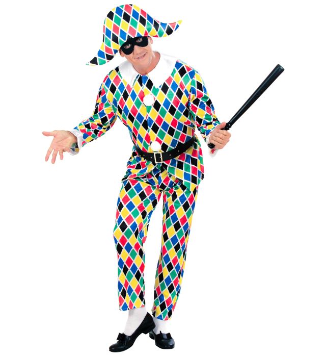 "ARLEQUIN" (veste, pantalon, ceinture, chapeau)