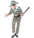 "ARLEQUIN" (veste, pantalon, ceinture, chapeau)