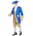 "COLONIAL" (veste avec gilet, jabot, pantalon, chapeau, boucles pour chassures)