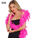 "BOA EN PLUMES ROSE FLUO" - 1,80 m - 50 g