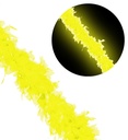 "BOA EN PLUMES JAUNE FLUO" - 1,80 m - 50 g