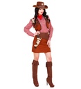 "COWGIRL" (chemise, veste, jupe, ceinture avec étui, surbottes, bandana)