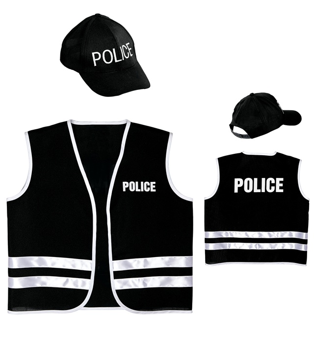 [58954] "OFFICIER DE POLICE" (veston, casquette)