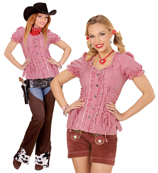 "CHEMISE ROUGE A CARREAUX"