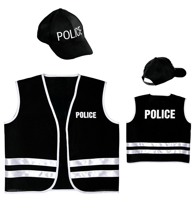 "OFFICIER DE POLICE" (veston, casquette)