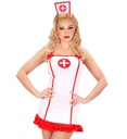 "INFIRMIERE" (robe, couvre-chef)