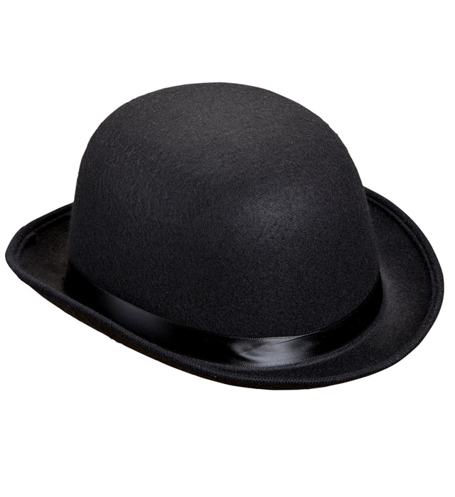 [0073M] "CHAPEAU MELON DE LUXE" en feutre épais