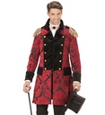 "MANTEAU DE PARADE JACQUARD ROUGE"pour homme