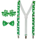 "ST. PATRICK'S DAY" (lunettes, bretelles, noeud papillon)