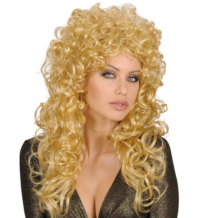 [5958E] "PERRUQUE ATTRACTIVE BLONDE" en sachet