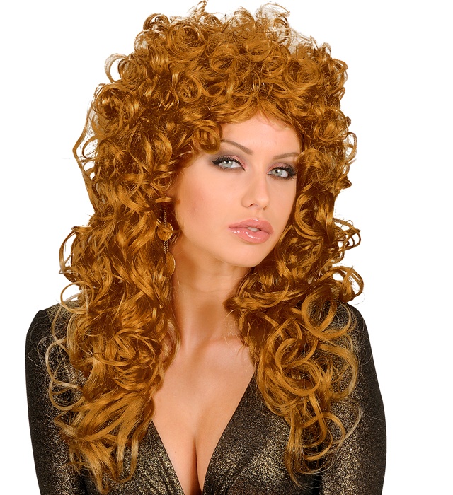 "PERRUQUE ATTRACTIVE BRUNE" en sachet