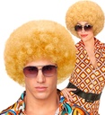 "PERRUQUE DISCO ANNEE 70 UNISEX BLONDE" en sachet