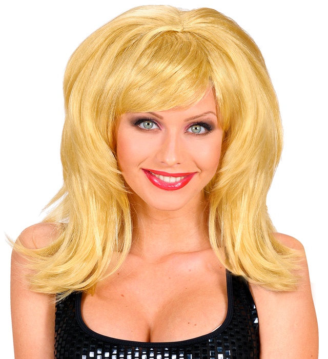 "PERRUQUE FLIRTY BLONDE" en sachet