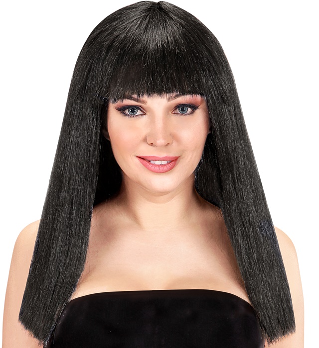 "PERRUQUE FANNY NOIRE" en sachet