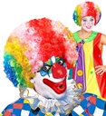 "PERRUQUE BOUCLEE'" clown - en sachet