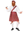 "ECOSSAIS ARROGANT" (chemise, kilt, ceinture, short avec penis, chapeau avec barbe)