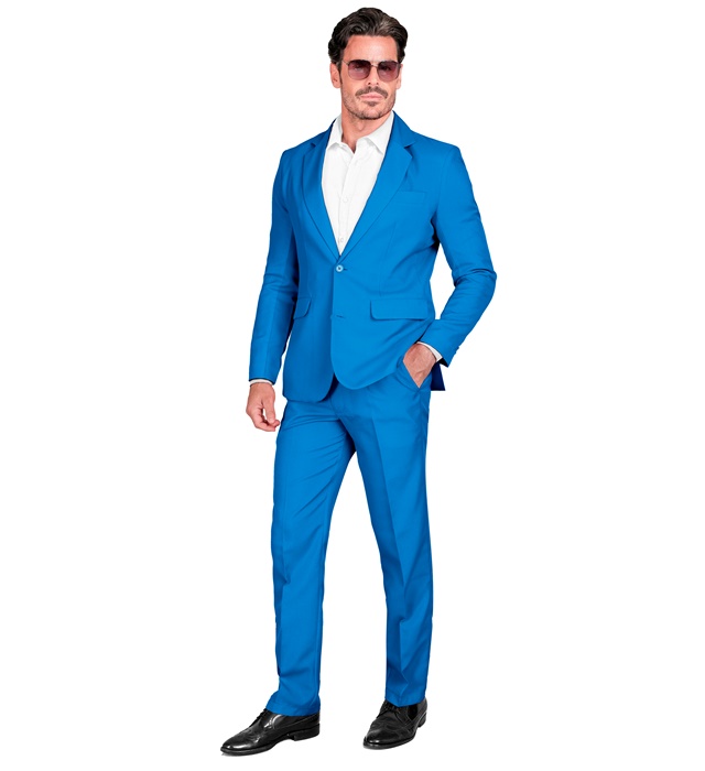 "COSTUME BLEU PARTY FASHION" (veste, pantalon)