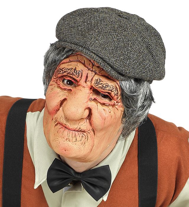 [00832] "DEMI MASQUE DE VIEIL HOMME"