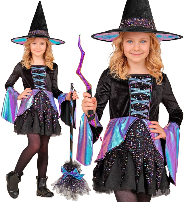 "SORCIÈRE" (robe, chapeau)