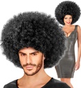 "MAXI PERRUQUE JIMMY NOIRE" en sachet
