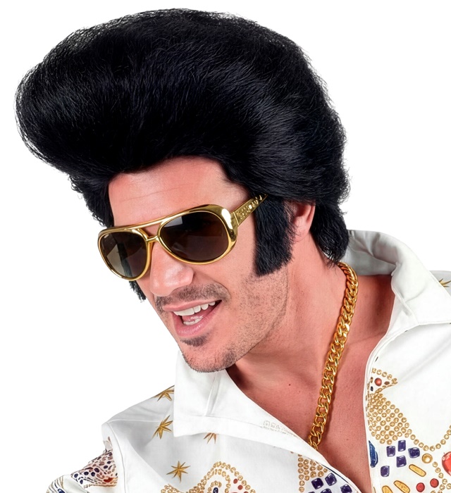 [6238E] "PERRUQUE ROI DU ROCK N ROLL" en sachet